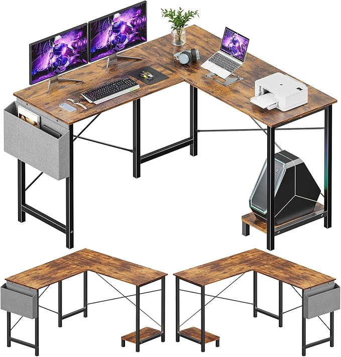 L Shaped Desk - Computer Desk Corner Desks Gaming Desk PC Table