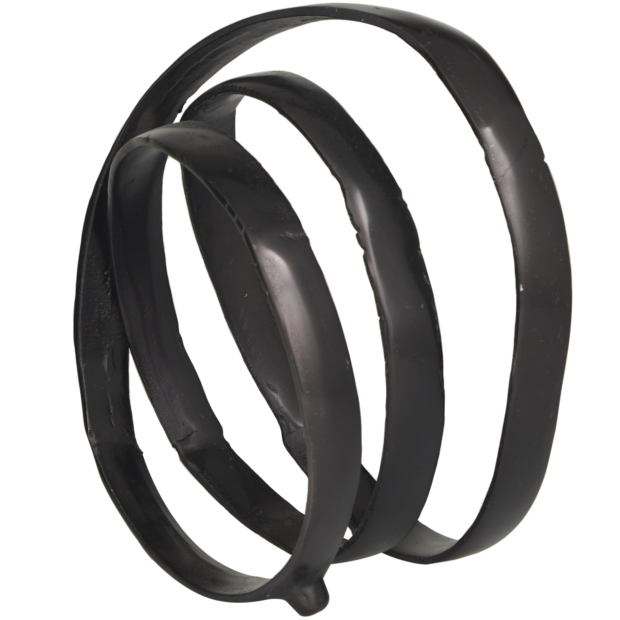 Metal Abstract Decorative Sculpture Looped Home Decor Statue, Accent Figurine