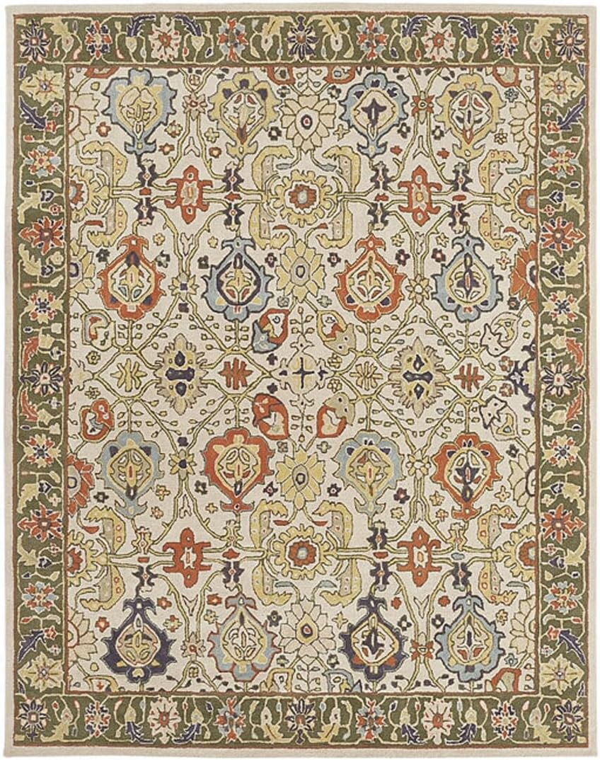 Traditional Oriental Premium 100% Wool Area Rugs & Carpet Bedroom
