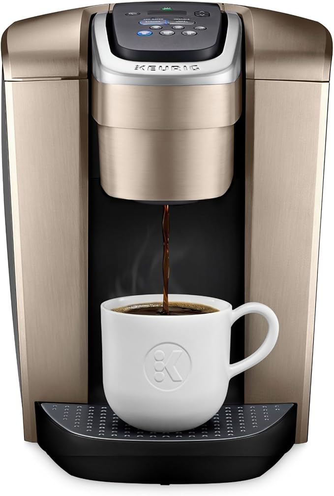 K-Elite Single Serve K-Cup Pod Coffee Maker, with Strength and Temperature Control