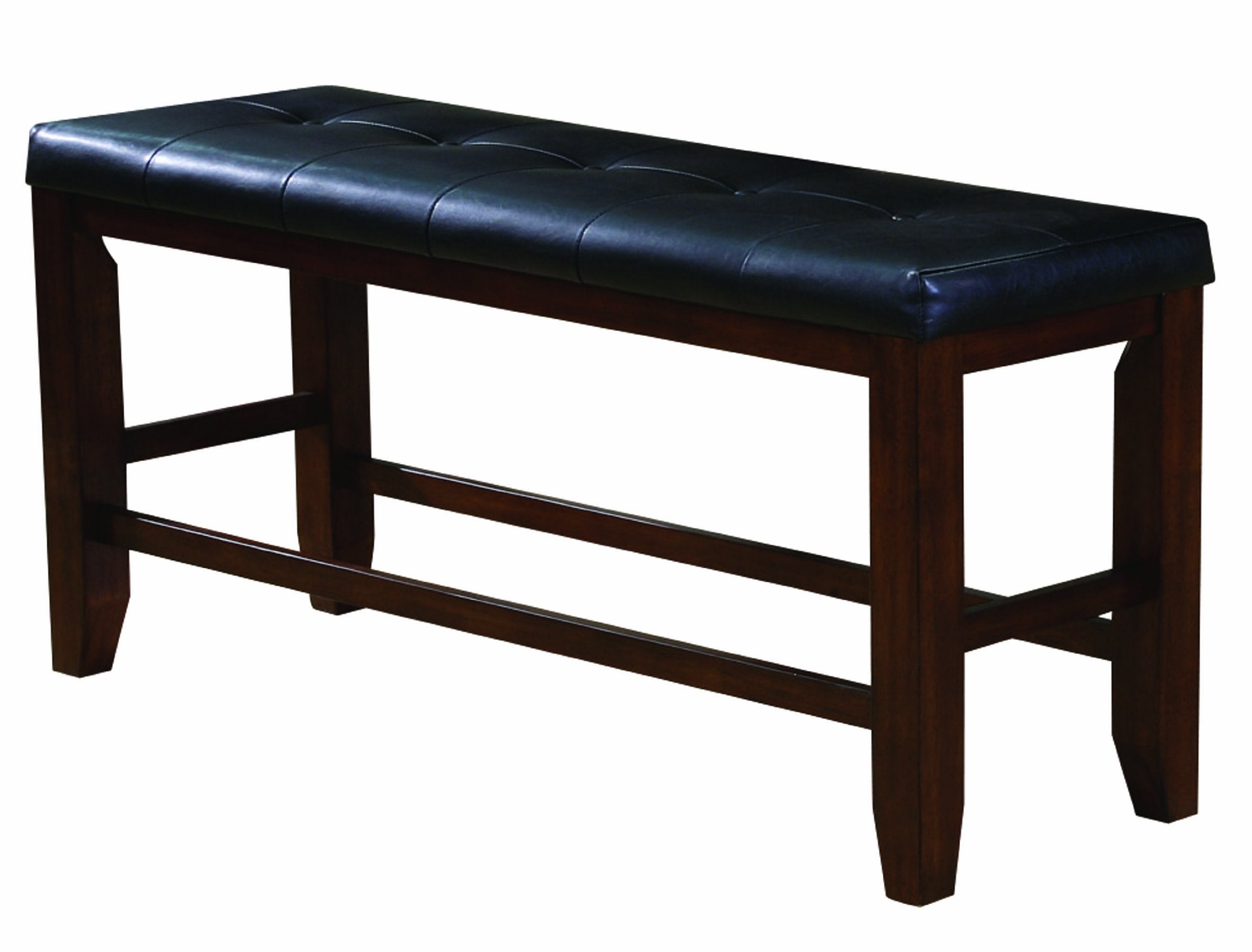 Urbana Counter Height Bench, Cherry Finish