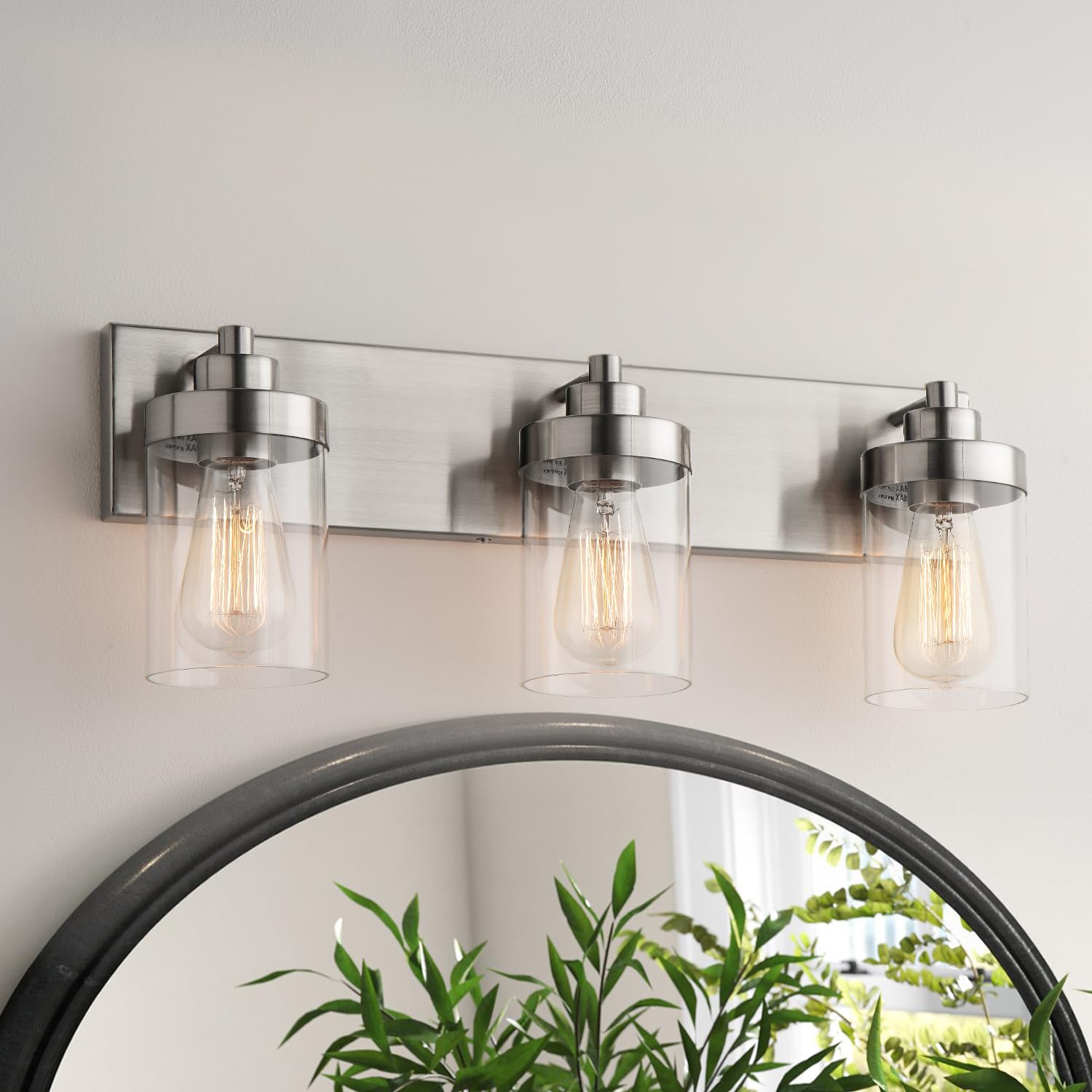 22" 3-Light Modern Bathroom Vanity Light