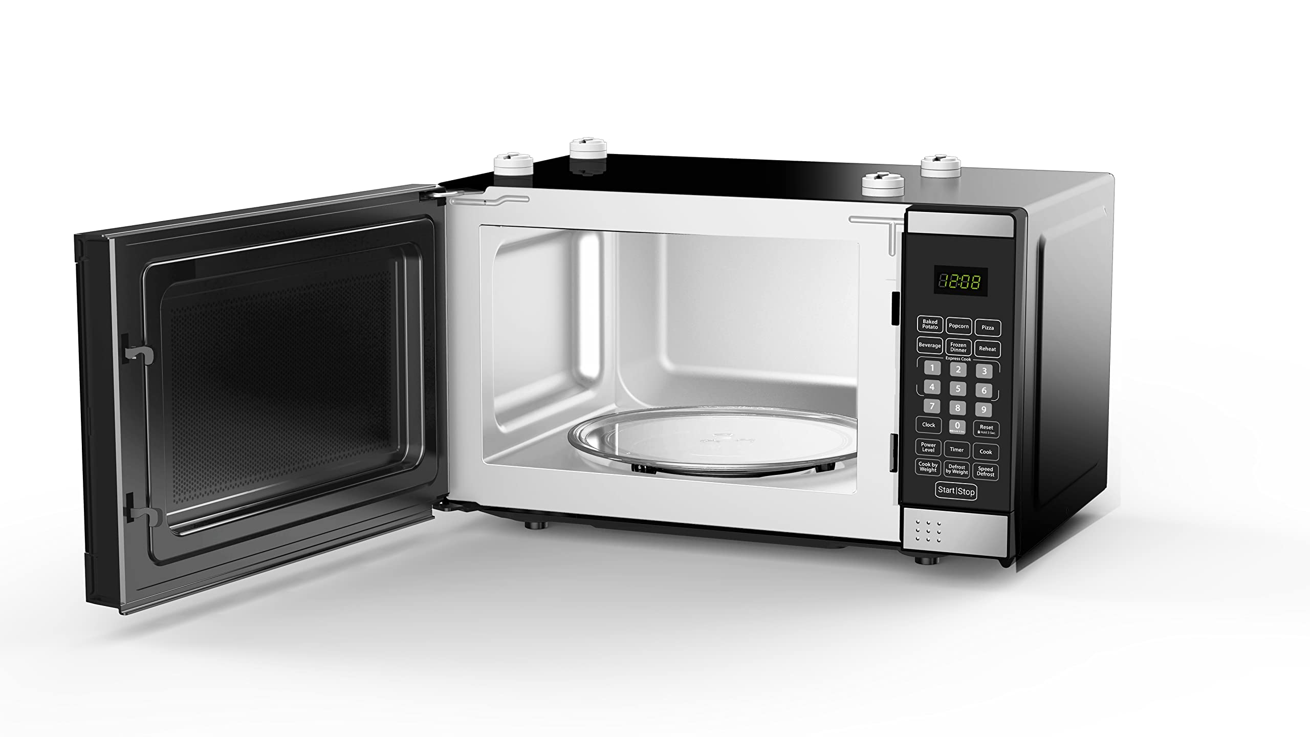 Countertop Microwave, Stainless Steel