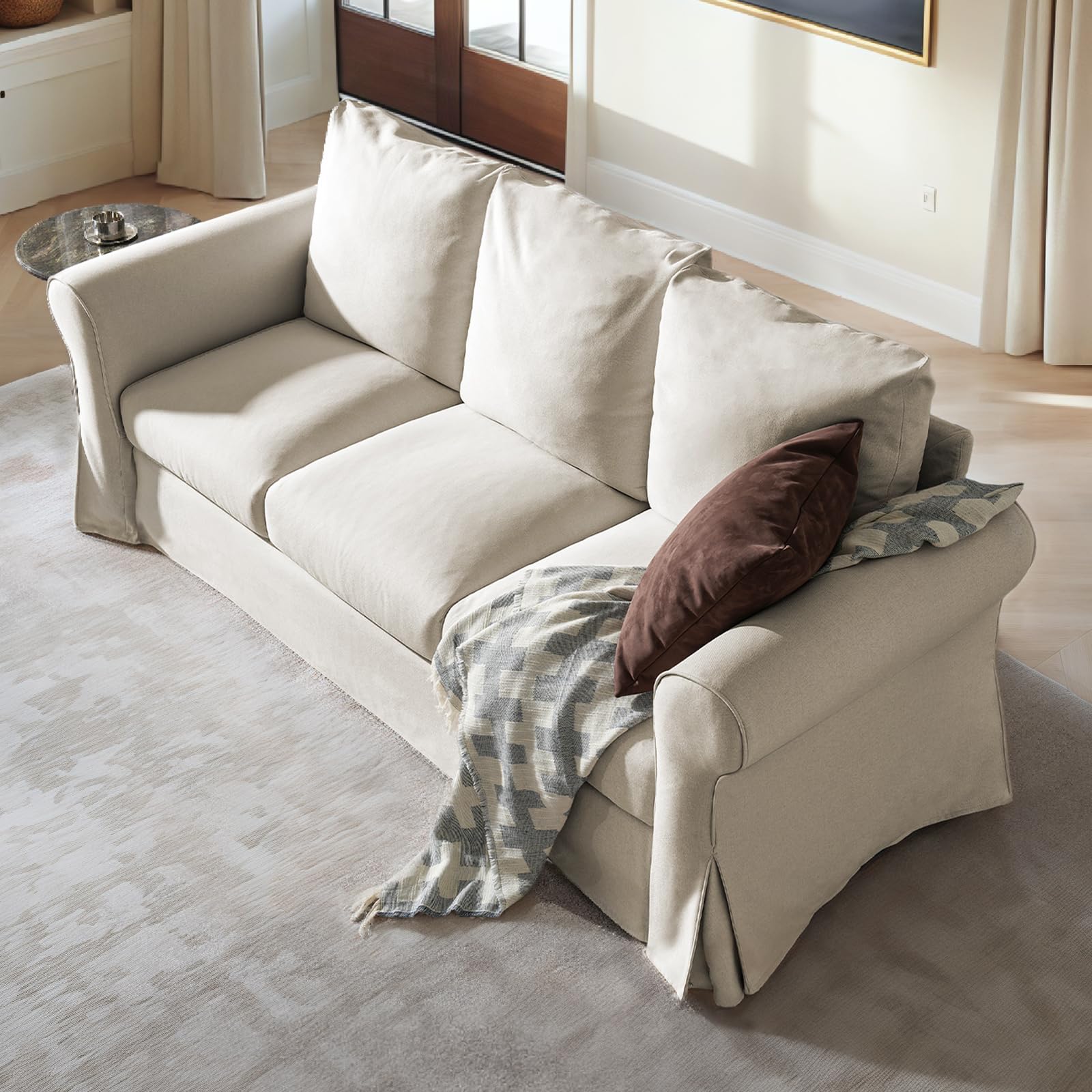 Classic 3 Seater Sofa Couch with Extra Deep Seats