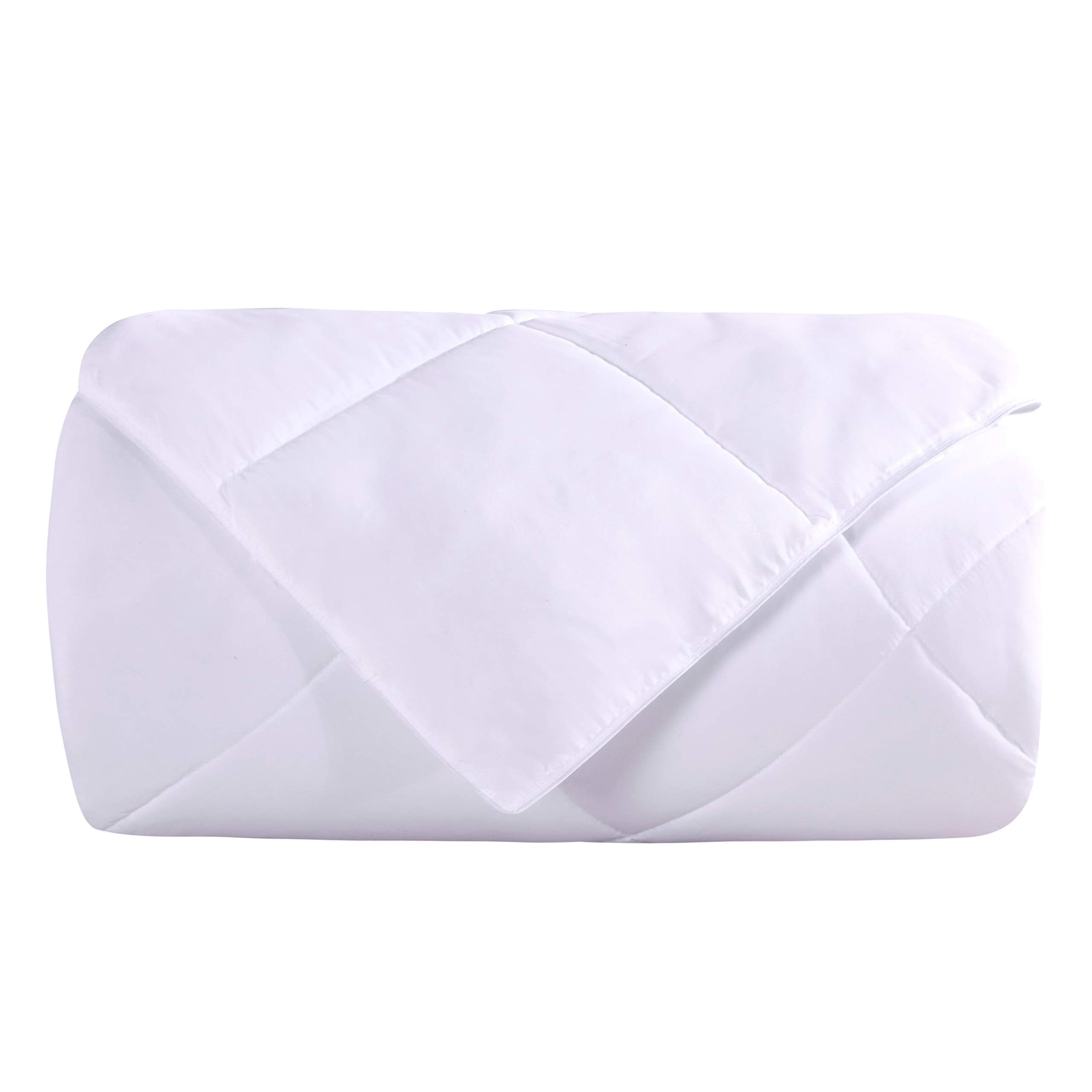 White Down Alternative Queen Comforter with Corner Tabs