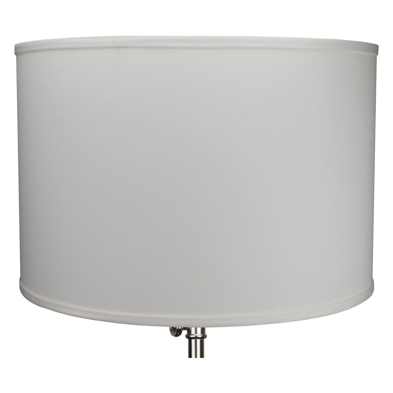 18" Top Diameter x 18" Bottom Diameter 12" Height Cylinder Drum Lampshade USA Made