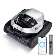 Z1 Pro Cordless Robotic Pool Cleaner, LiFi Remote Control, 8000 GPH Suction