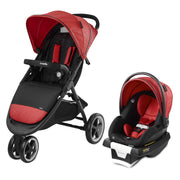 Gold Verge3 Travel System Securemax Garnet