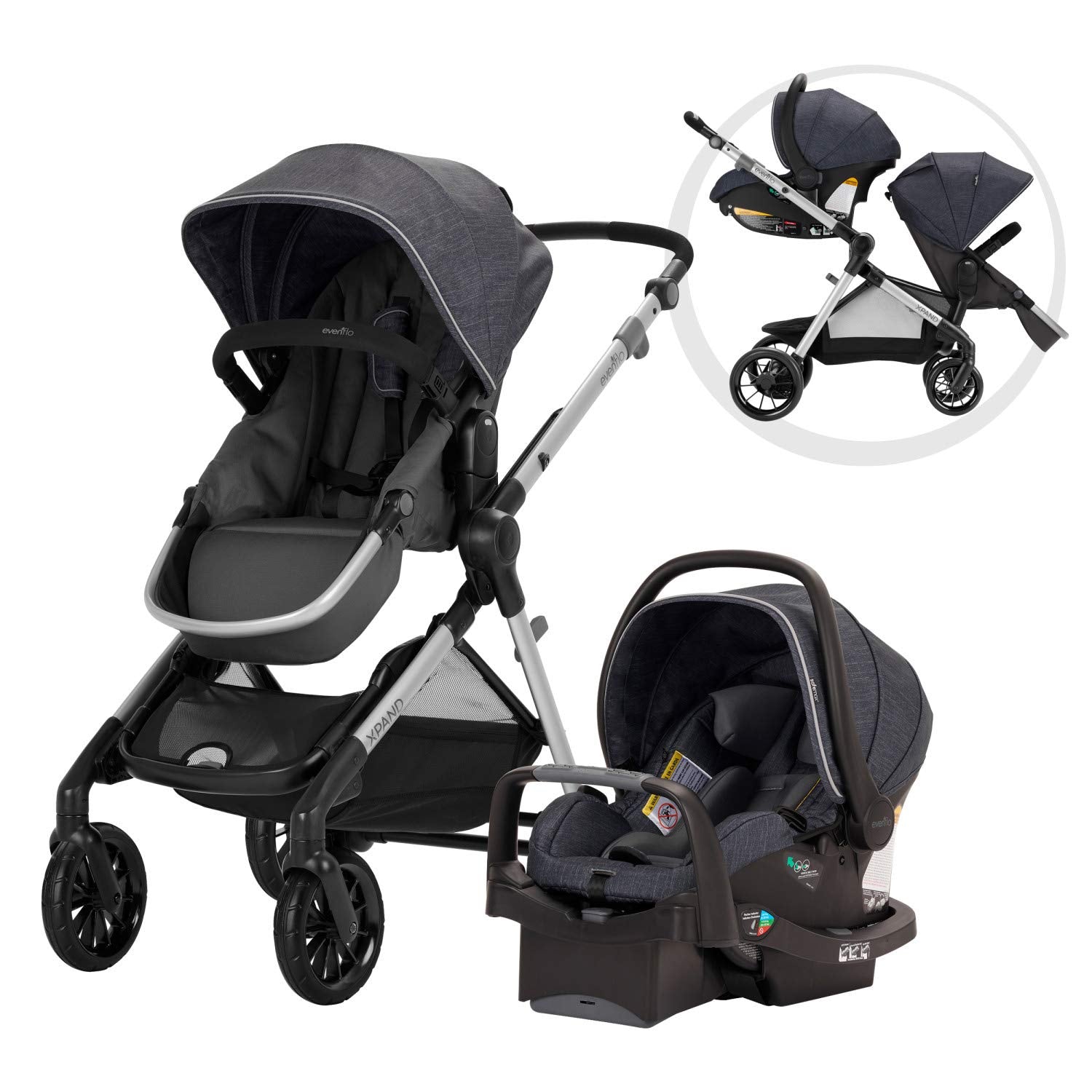 Xpand Modular Travel System with SafeMax Infant Car Seat