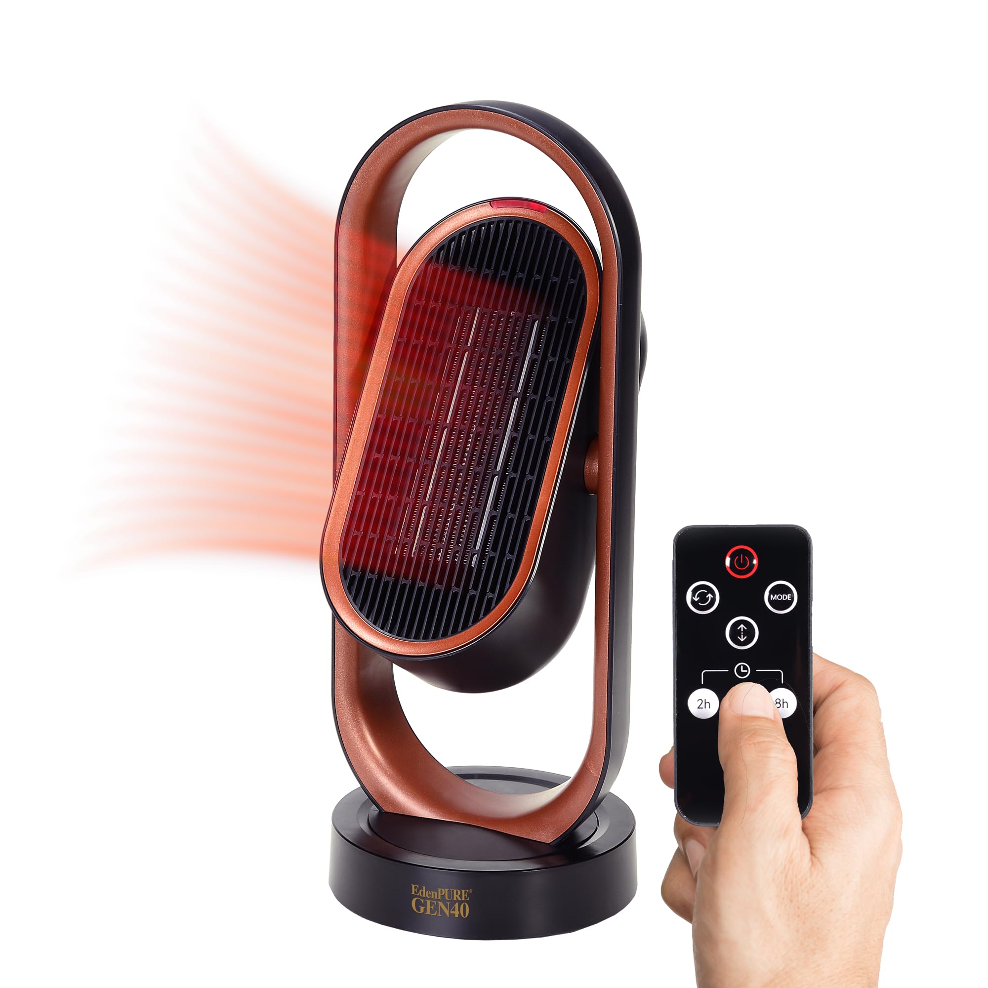 GEN40 1500W Infrared Heater with Oscillating Function – Powerful