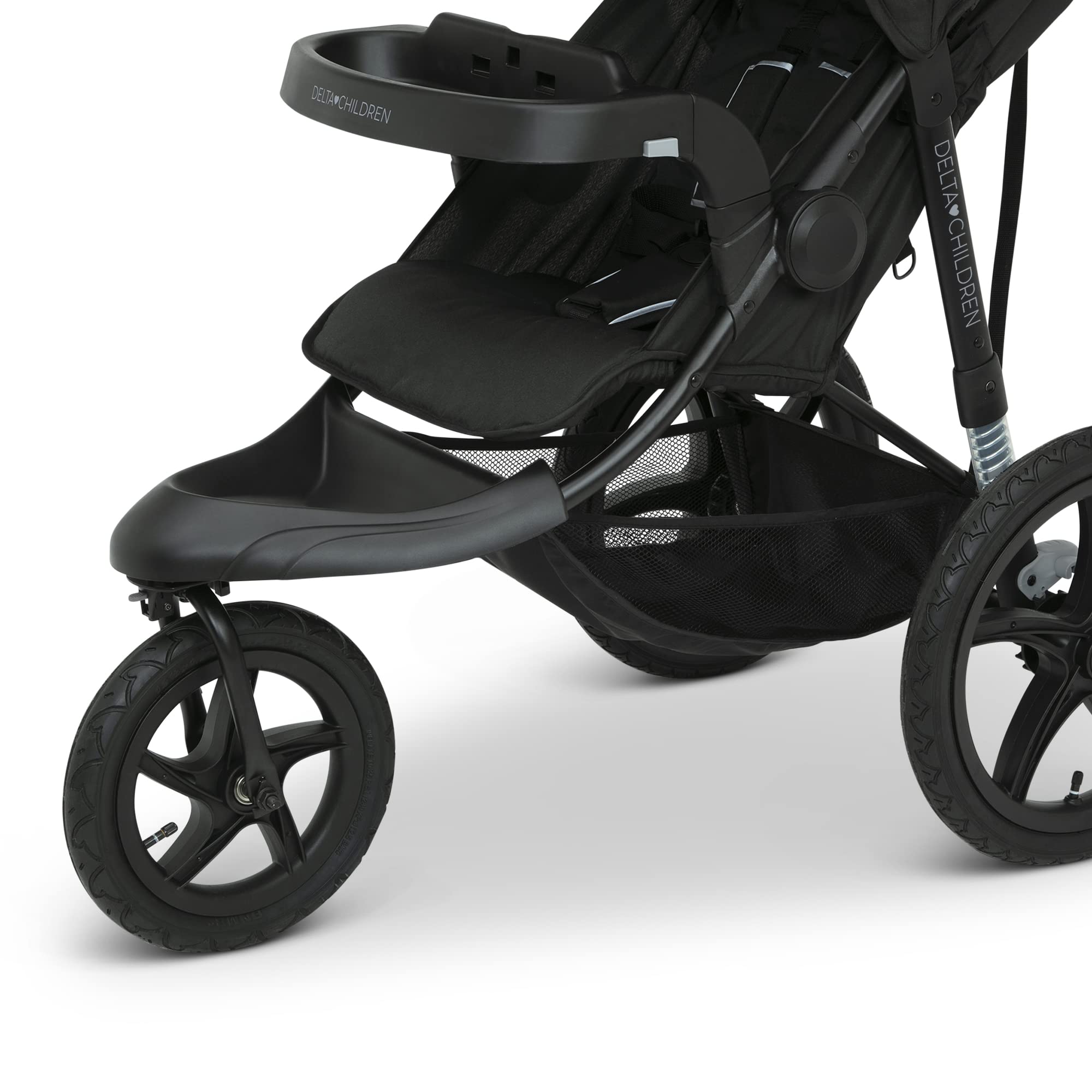 Apollo Jogging Stroller - Shock Absorbing Frame with Large Canopy & Recline