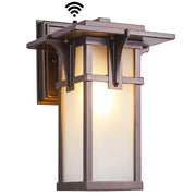 Oil Rubbed Bronze Porch Light Fixtures Wall Mount Dusk to Dawn Outdoor