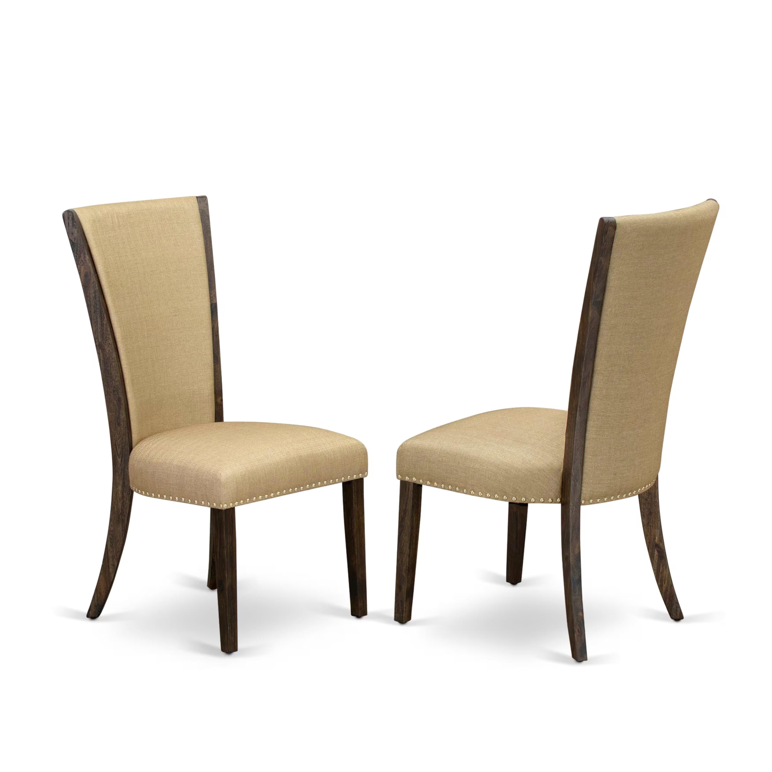 X727VE703-6 6 Piece Dining Room Table Set Contains a Rectangle Kitchen Table
