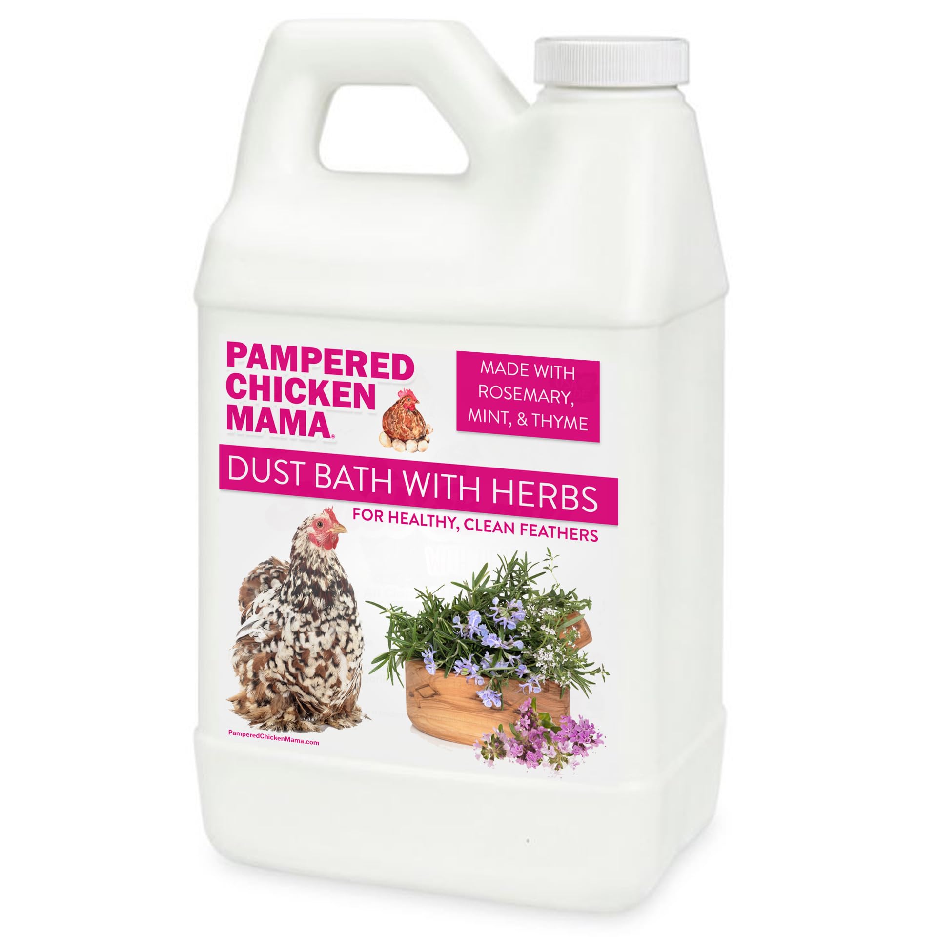 Chicken Mama Dust Bath with Organic Herbs & Essential Oils for Chickens