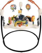 Baby Bouncer Palm Paradise Jumperoo Activity Center with Music Lights Sounds
