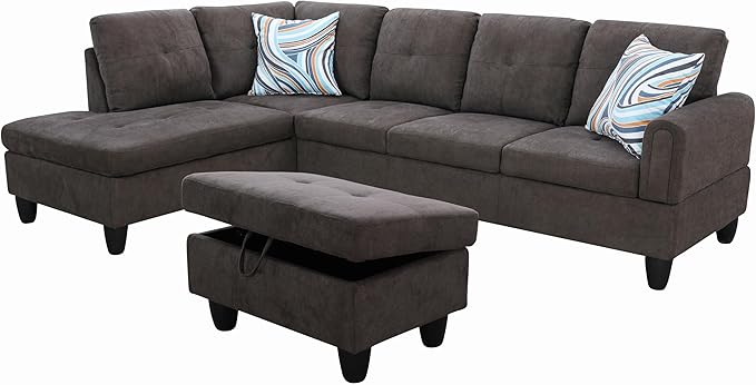 Couches for Living Room L Shaped Couch Upholstered Futon Sofa,living room