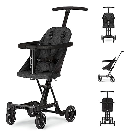 Lightweight and Compact Coast Rider Stroller with One Hand Easy Fold