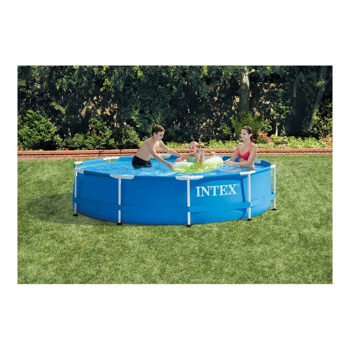 metal frame pool set