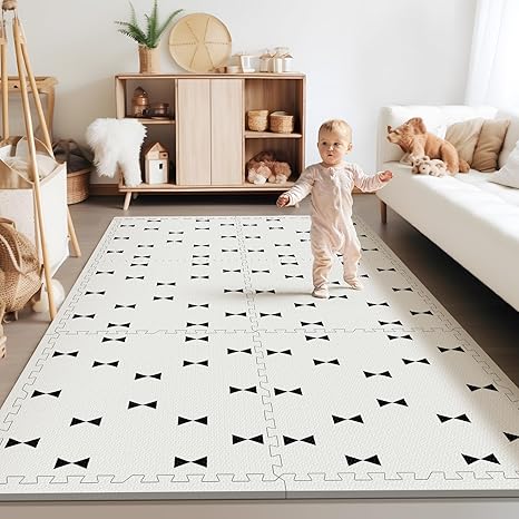 Baby Foam Play Mat, PIGLOG 72x48 Crawling Mat, Floor Mats for Kids for Baby