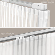 QL600 Smart Electric Curtain Track, Motorized motor, Adjustable track length