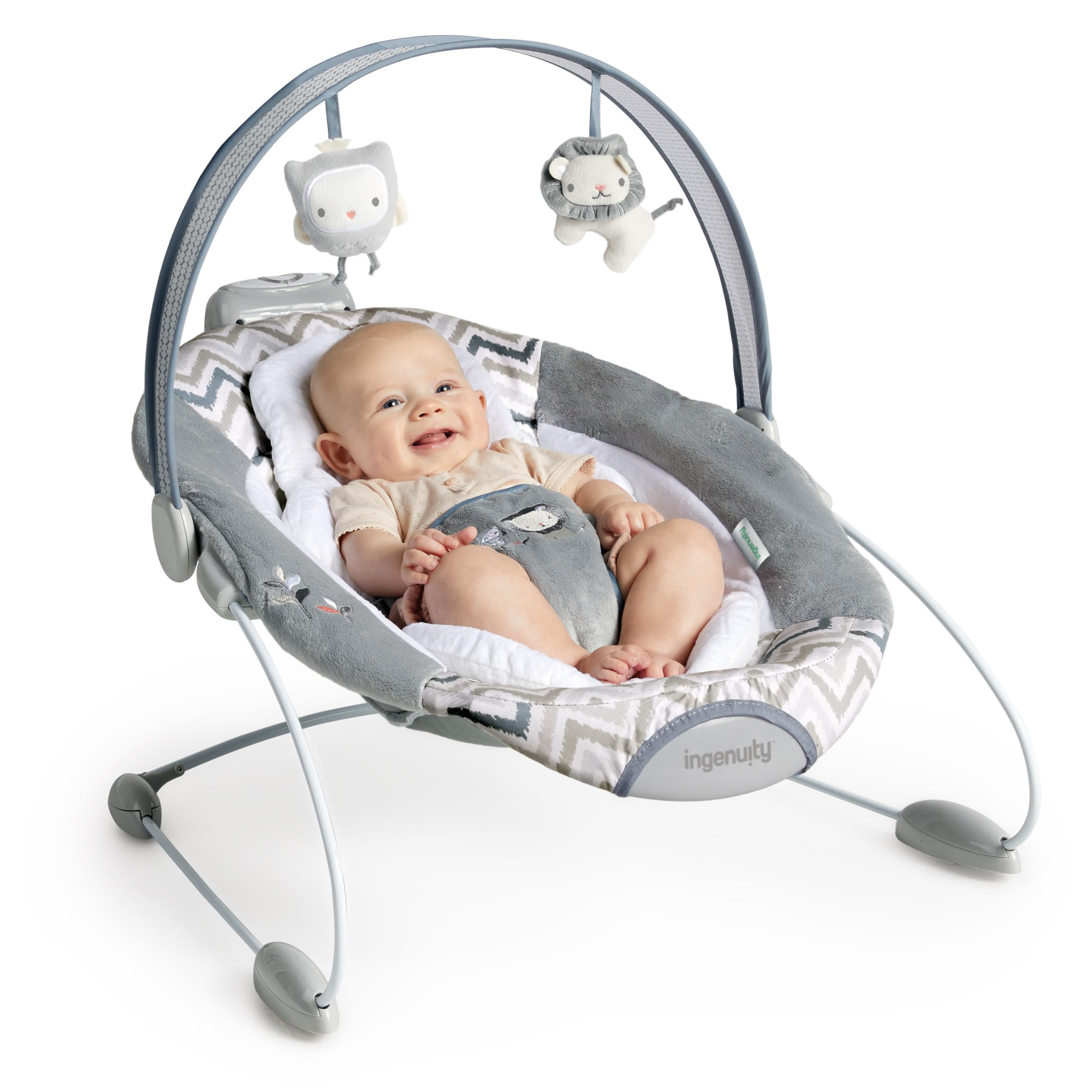 SmartBounce Automatic Baby Bouncer Seat with White Noise, Music