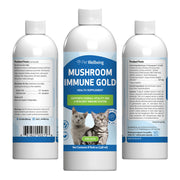 Mushroom Immune Gold for Cats - Holistic Immune Support with Reishi, Maitake