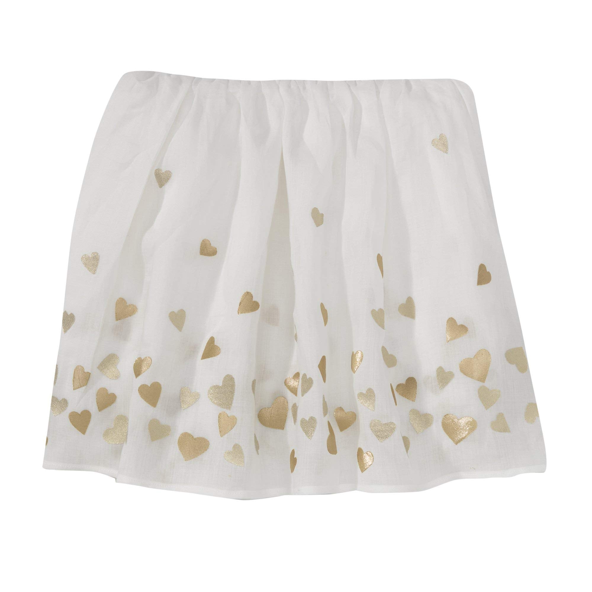 Love Pink/Gold Girl Heart 4 Piece Crib Bedding Set
