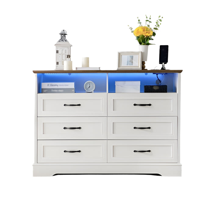 Dressers & Chests of Drawers with LED Light