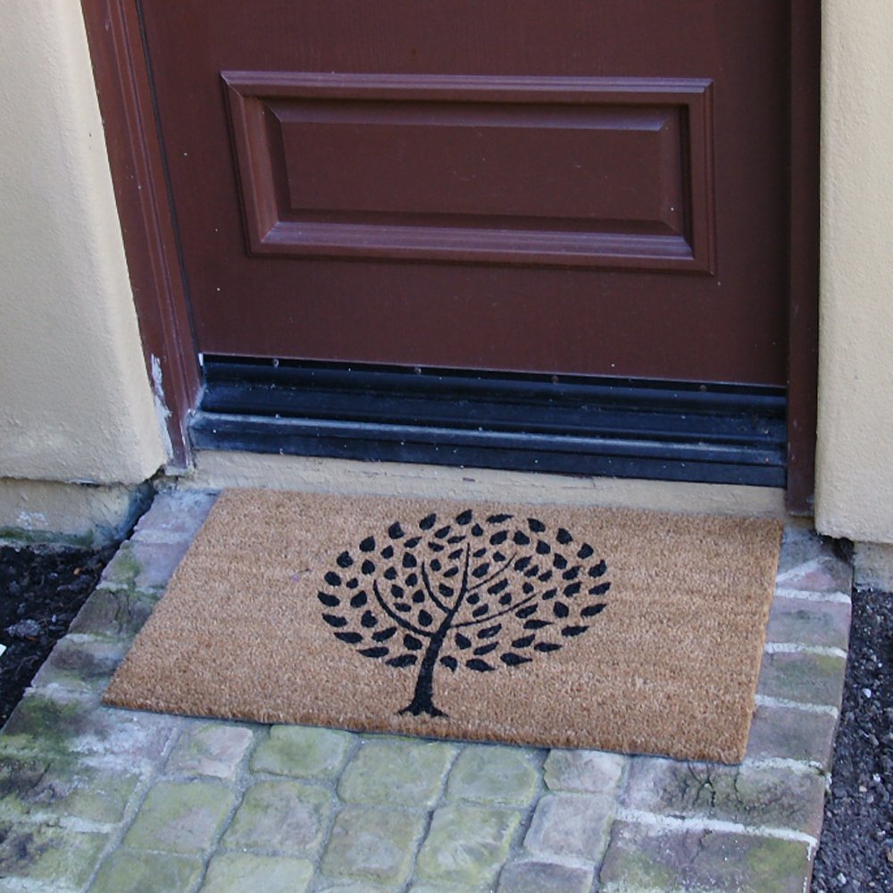 Modern Landscape Contemporary Doormat, 18 by 30-Inch