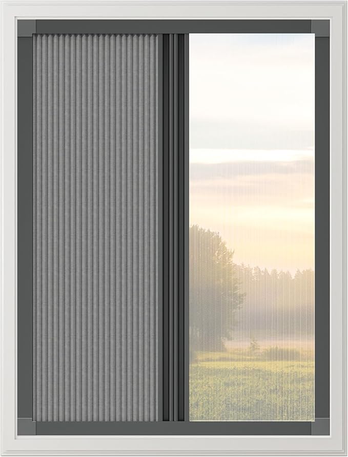 Custom Size Day Night Cellular Shades with Frame