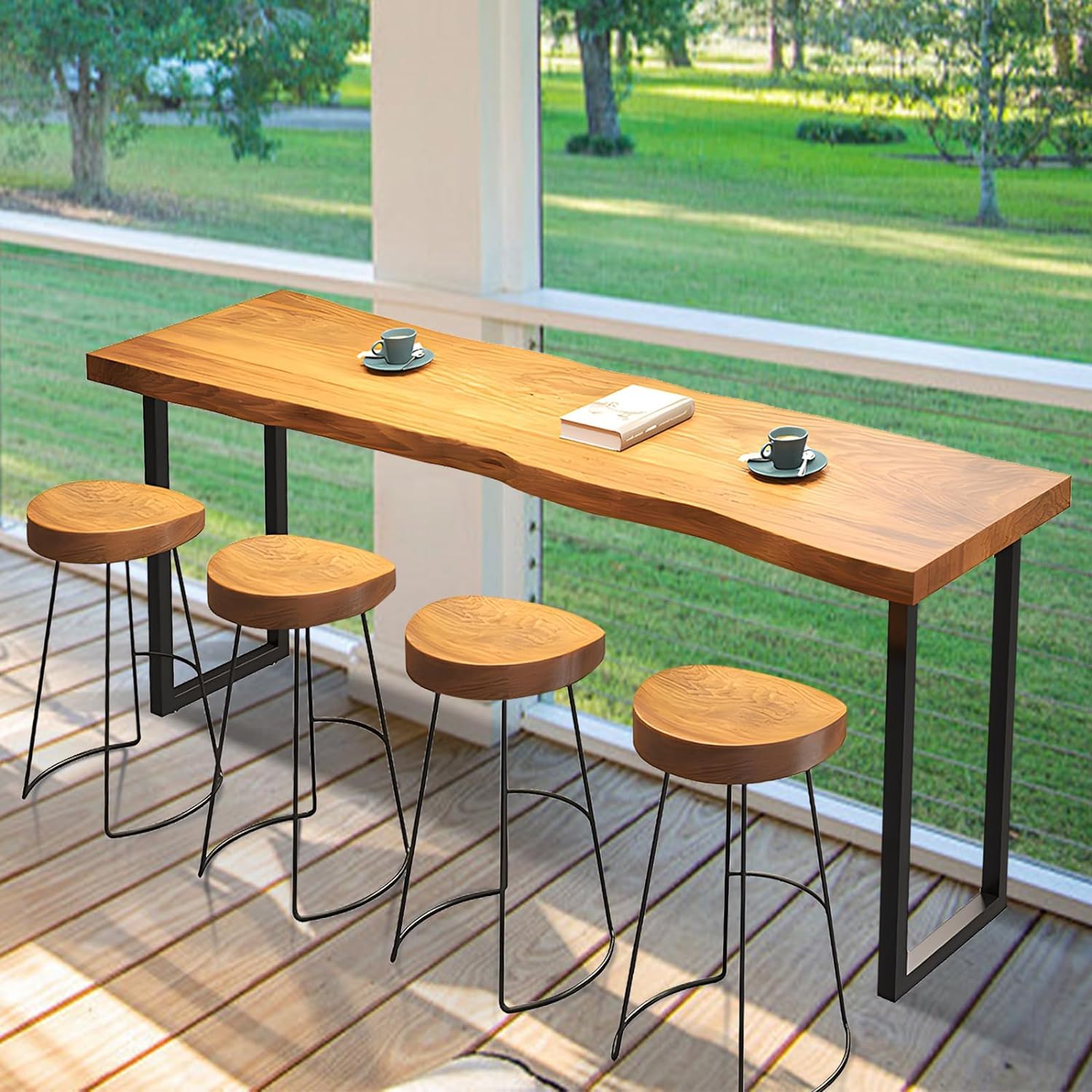 Bar Height Table 55.11in Bar Table Rectangle Pub Tables Bar Height Bar Height Pub Table