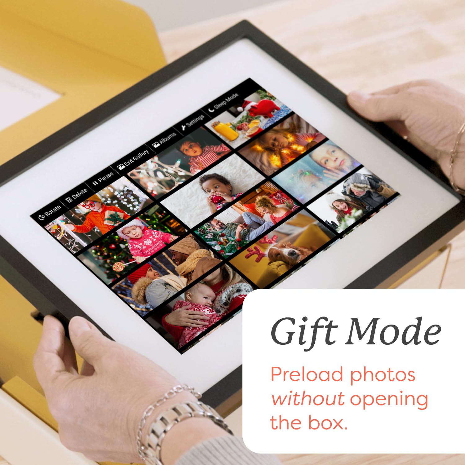 Frame – WiFi Digital Picture Frame Customer Support, Touch Screen Digital Photo Frame