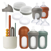 Bottle Gift Set - Baby Feeding Essentials for New Moms - Includes 4 Oz and 8 Oz