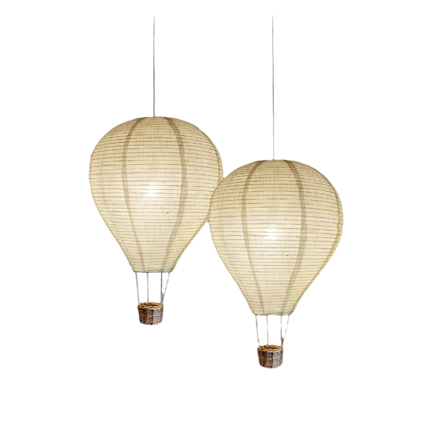 2PCS Hot air balloon lampshade Hanging decor 14inch pendant light shade Gifts