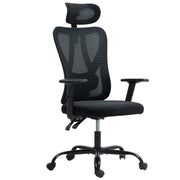 Office Chair, High Back with Adjustable Headrest & Lumbar Support