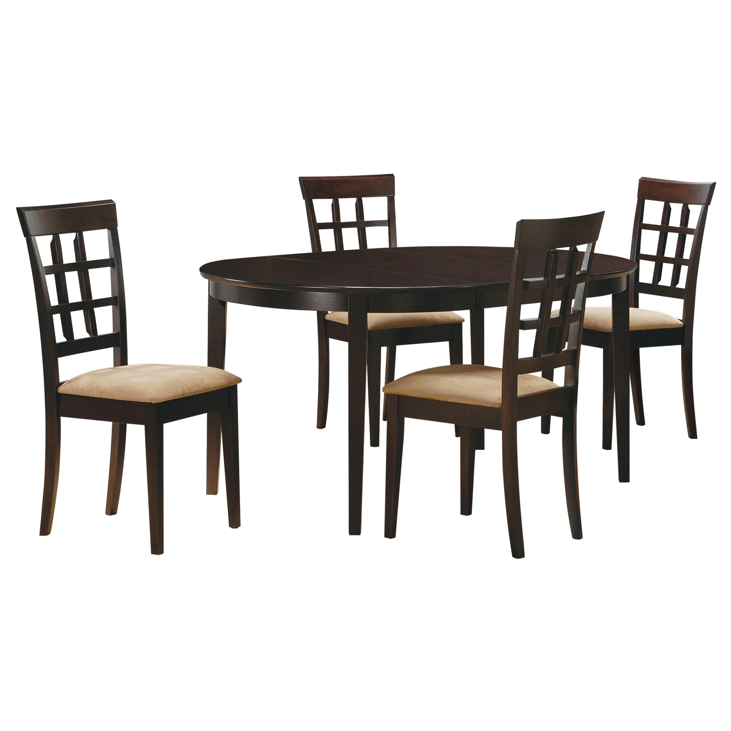 Gabriel - Wood - 5-Piece Extendable Dining Set - 18-Inch Extension Leaf