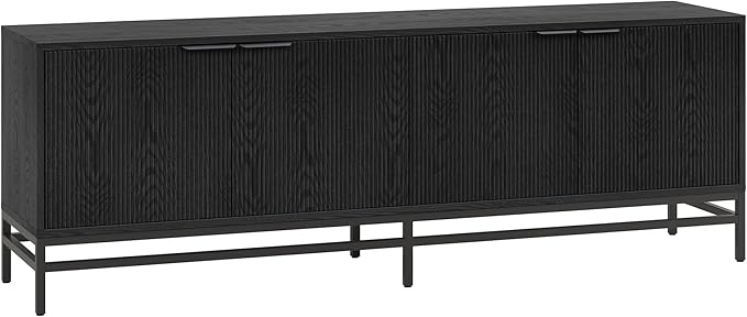Montello TV Stand, 70" Wide, White