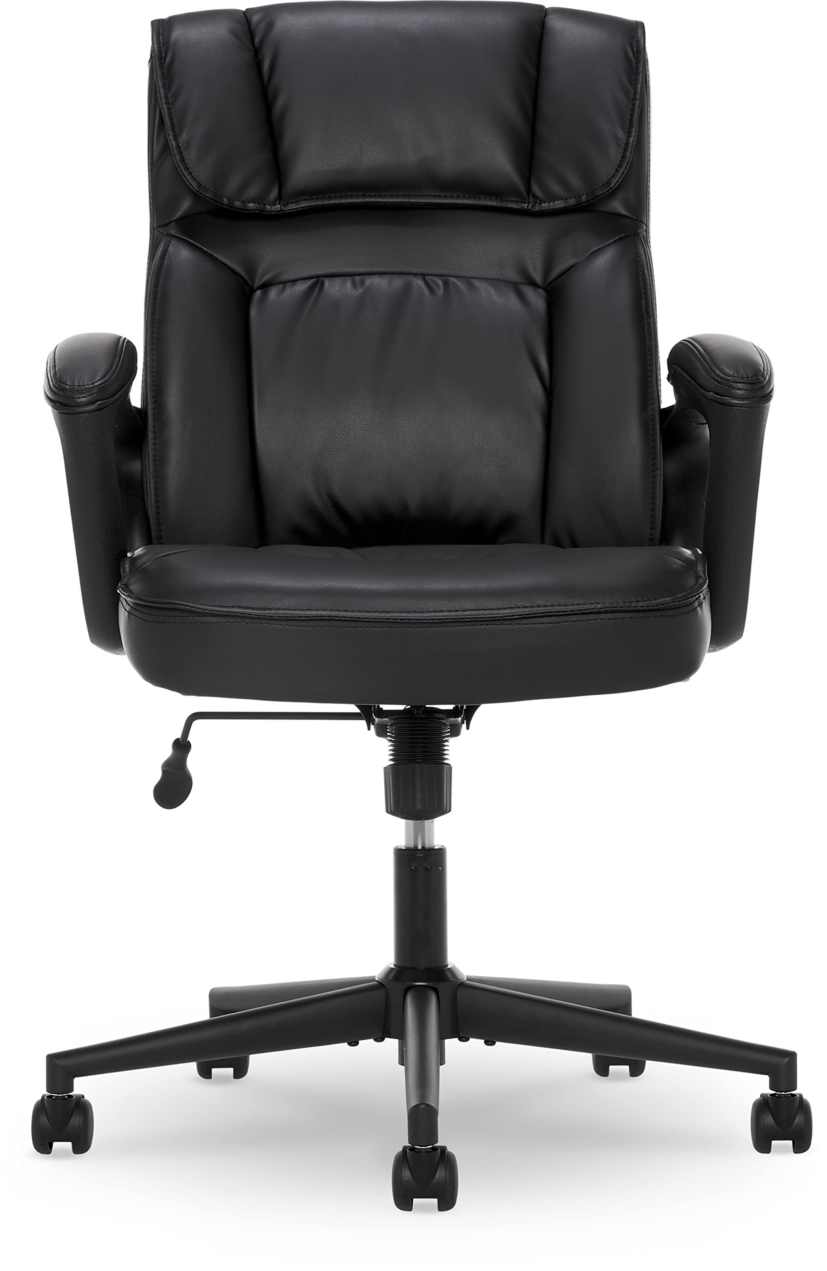 Style Comfort Black Bonded Leather Hannah I Office Chair