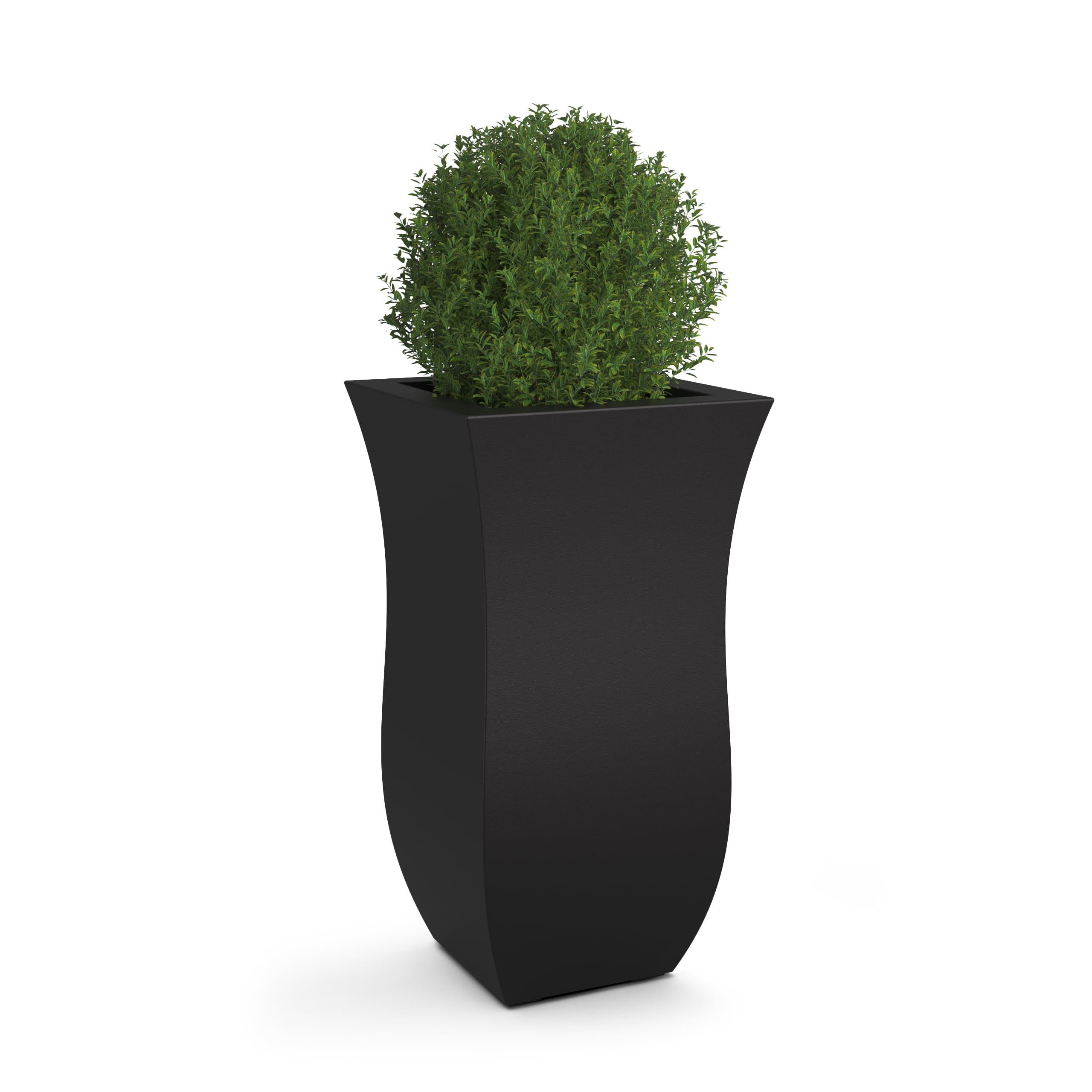 Valencia 30-Inch Tall Planter – Weather-Resistant Planter for Flowers