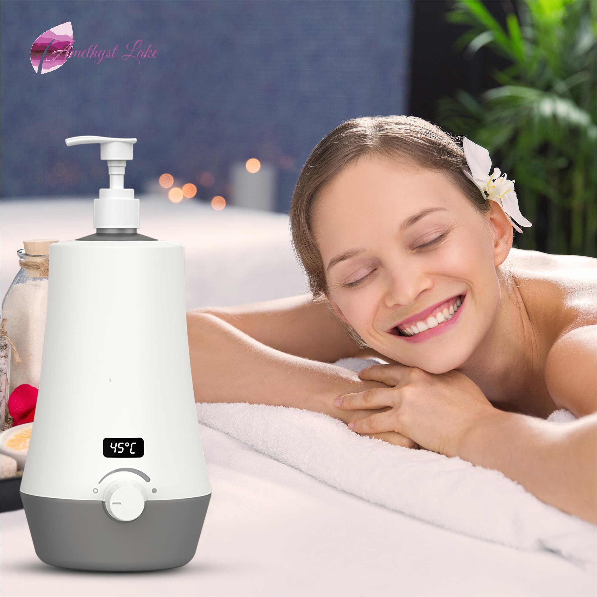 Massage Oil Warmer for Professional Salon Spa Massage