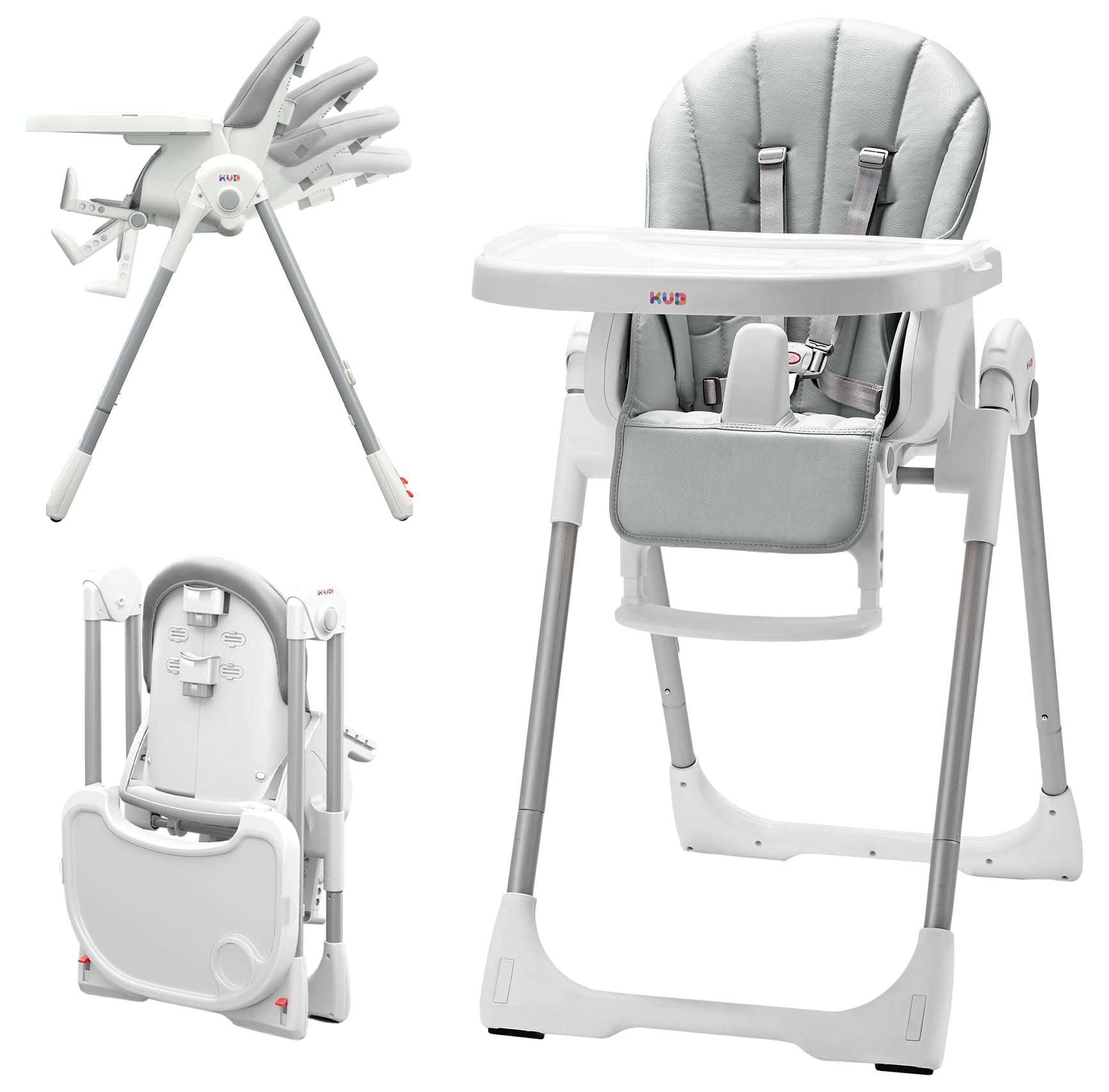 Foldable Baby High Chair | Multifunctional Infant High Chairs for Babies and Toddlers