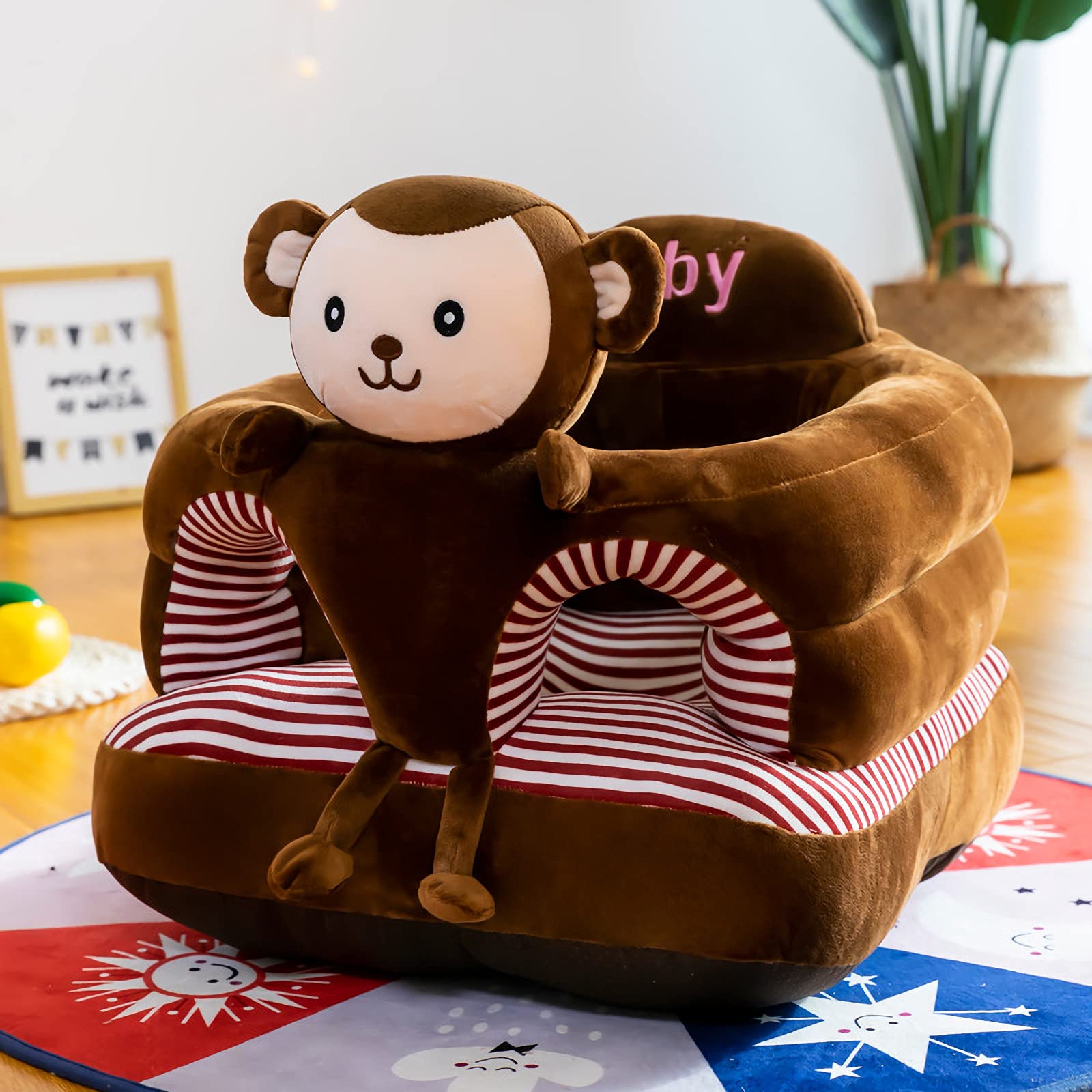 Baby Support Seat, Cute Baby Sofa Chair for Sitting Up