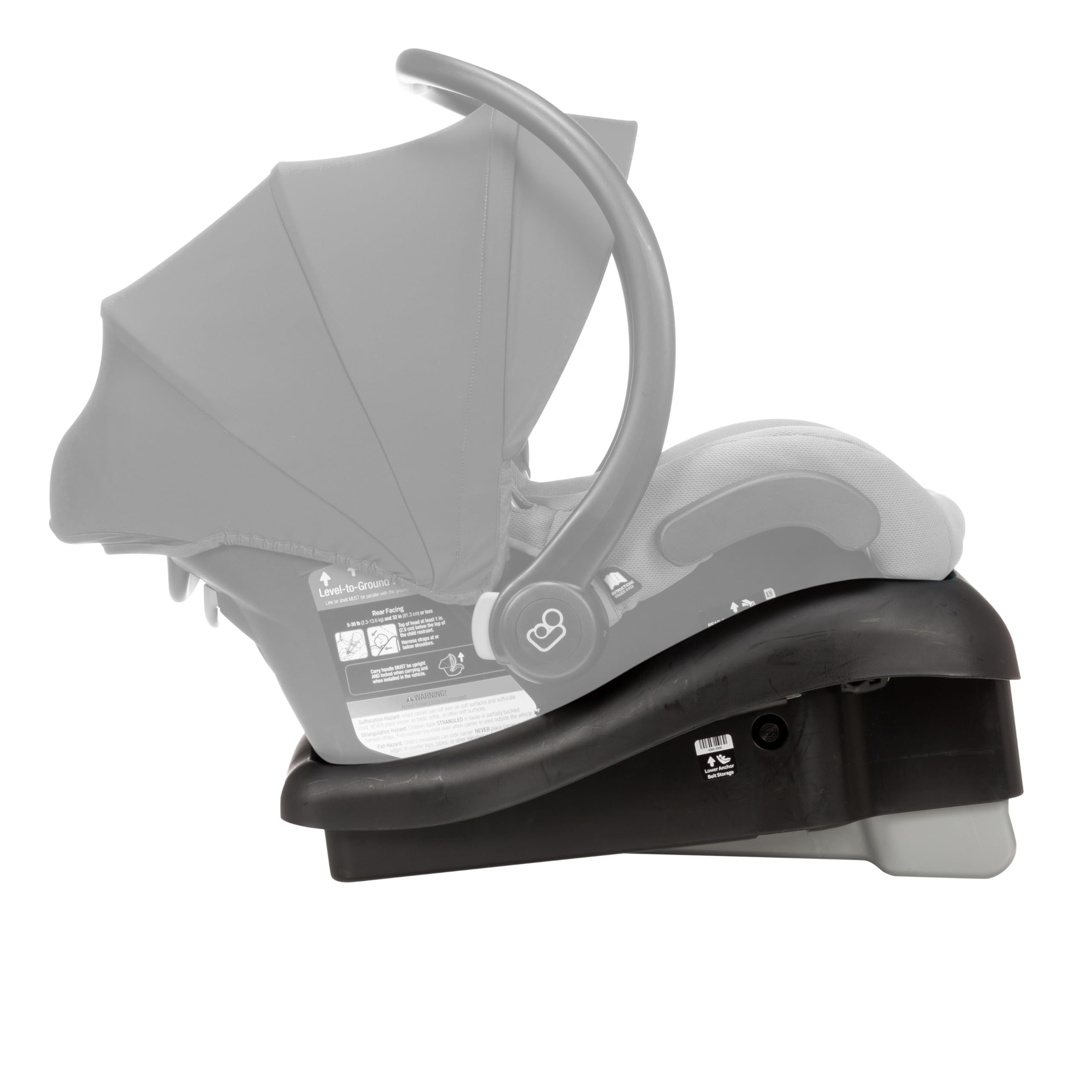 Mico Stand-Alone Infant Car Seat Base, Black, One Size - Car Seat Accessories for Babies