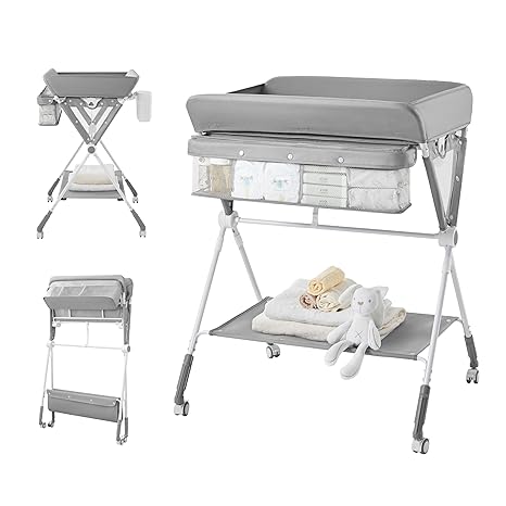 Portable Baby Changing Table, Foldable Diaper Changing Table