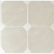 Peel and Stick Backsplash - 5 Sheets of 7,66" x 7,66" Betera Beige - 3D Adhesive