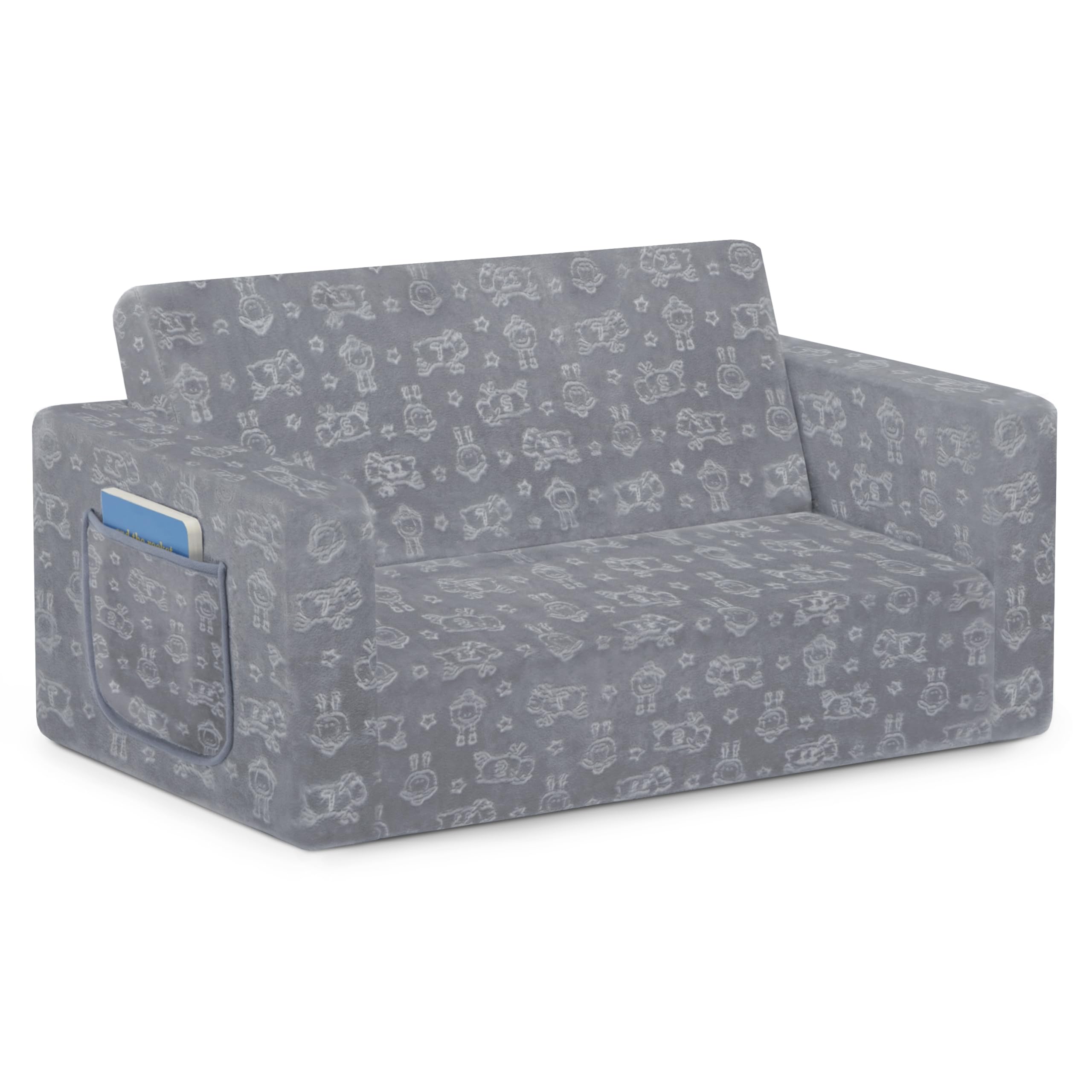 Serta Perfect Sleeper Extra Wide Convertible Sofa to Lounger