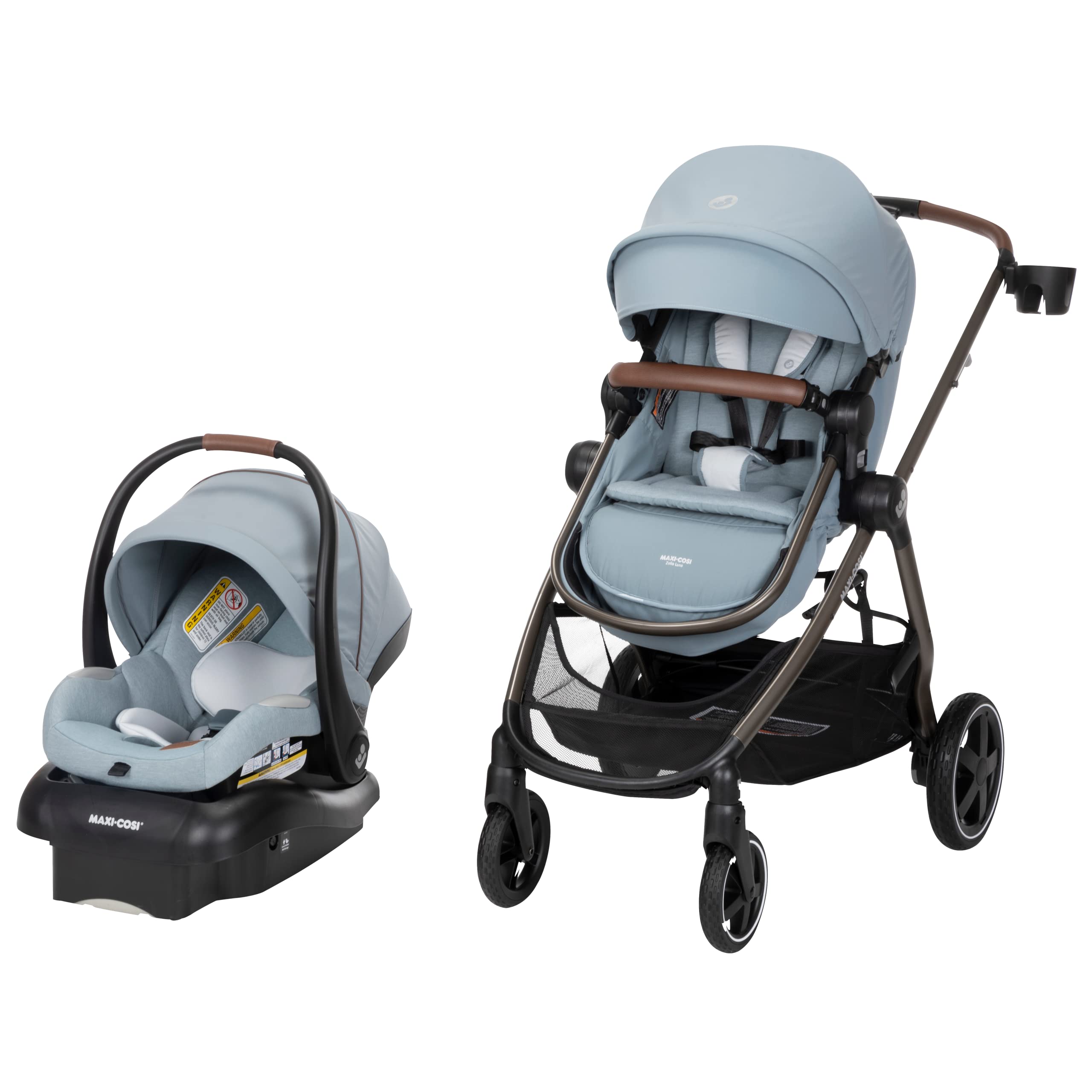 Luxe 5-in-1 Modular - Baby Travel System Car Seat and Stroller