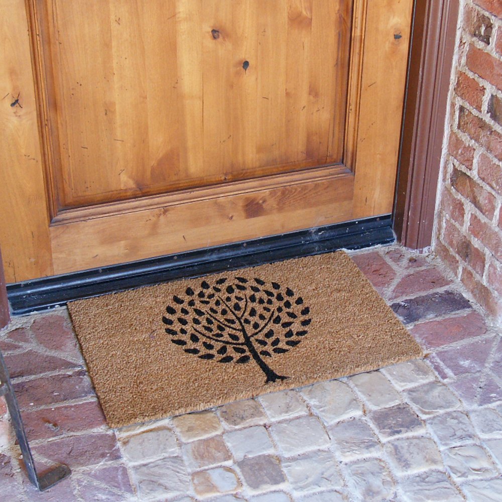 Modern Landscape Contemporary Doormat, 18 by 30-Inch