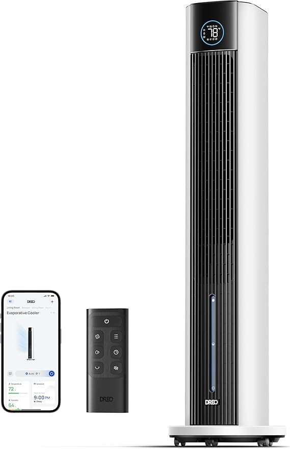 Tower Fan for Bedroom, 43" Cooling Fans That Blow Cold Air 2025 Upgraded