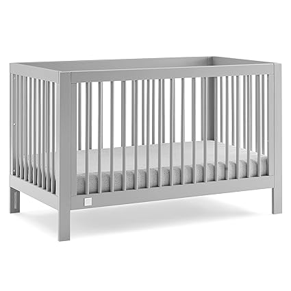 6-in-1 Convertible Crib - Greenguard Gold Certified, Bianca White